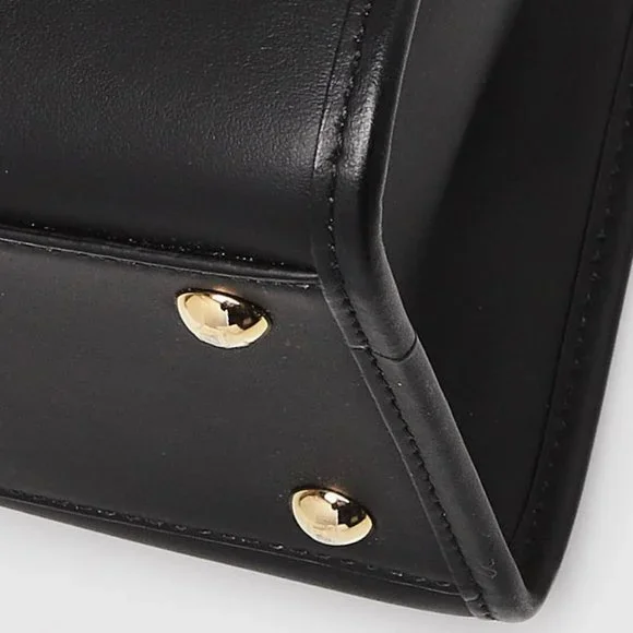 FENDI Tricolor Nappa Leather Runaway Logo Shoulder Bag - Picture 10 of 11